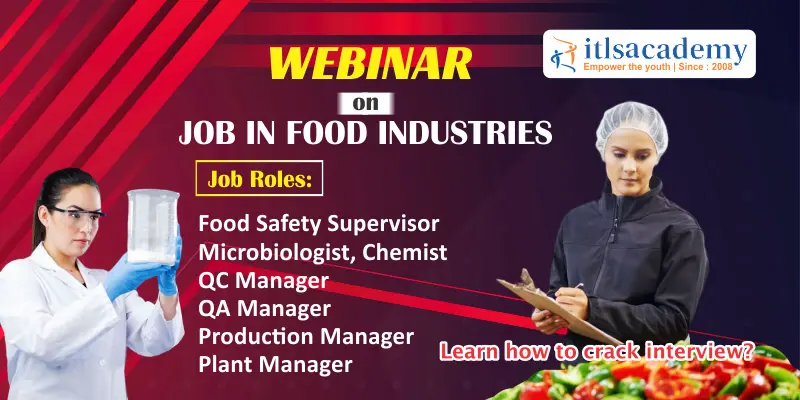 Job in Food Industries